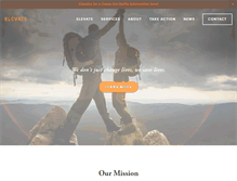 Tablet Screenshot of elevateyou.org